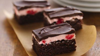 Cherry Mousse Brownie