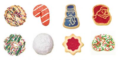 Christmas Cookies (Doz)