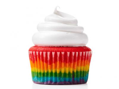 Rainbow Cupcake (Doz)