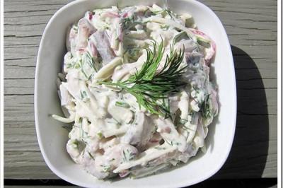 Herring Cream Salad